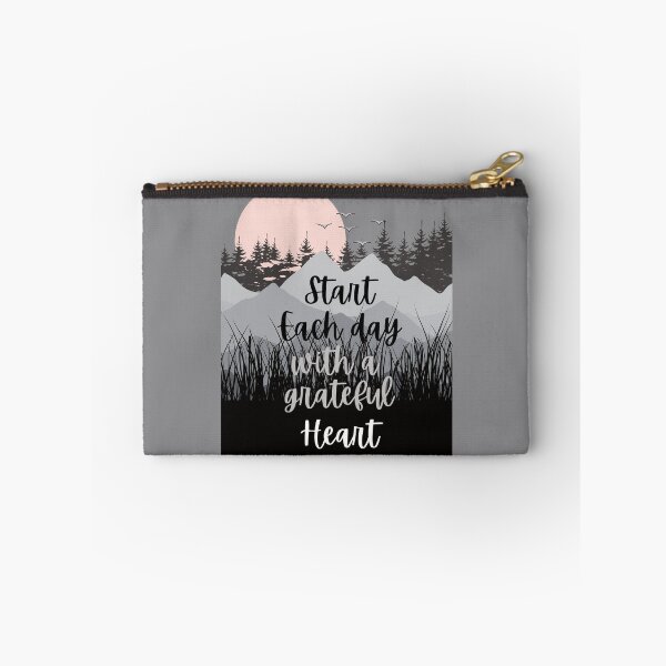 Item preview, Start each day with a grateful heart   designed and sold by BronikowskiART.