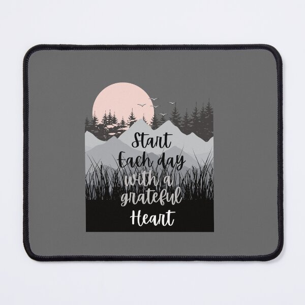 Item preview, Start each day with a grateful heart designed and sold by BronikowskiART.