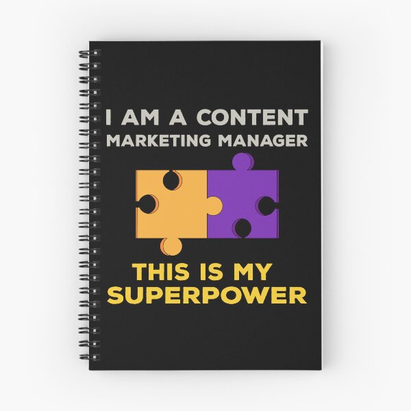 Item preview, I am a content marketing manager this is my superpower, funny marketer job superpower, content marketing manager superpower designed and sold by SGS-.