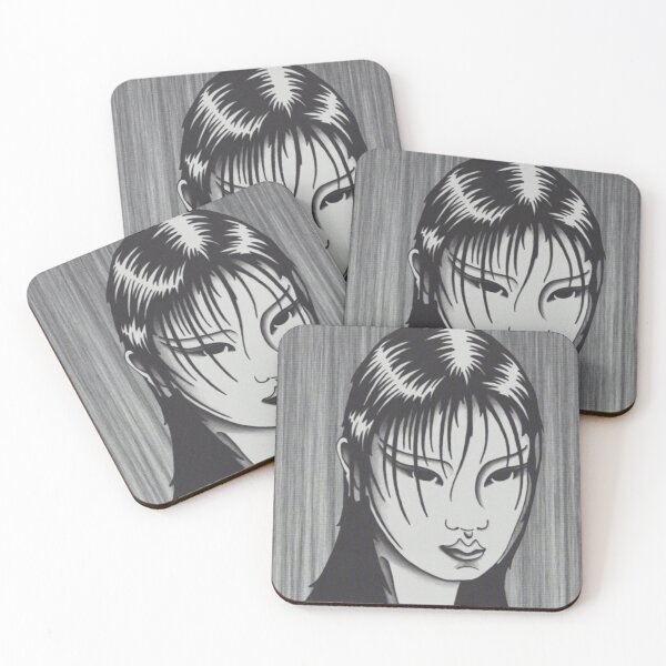 Item preview, Manga Style Sci Fi Girl Head  designed and sold by HailRudd.