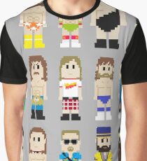 8-Bit Wrestlers! Graphic T-Shirt