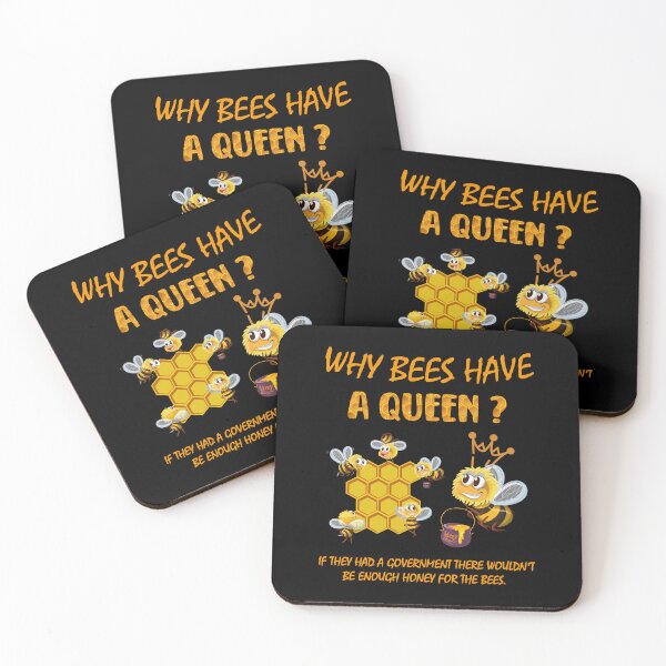 Item preview, Beekeeper - Why bees have a queen -hive beekeeping designed and sold by Shirt-Designs.