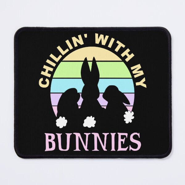Item preview, Chillin with my Bunnies, Cute Easter Bunny Sunset  designed and sold by ACC .