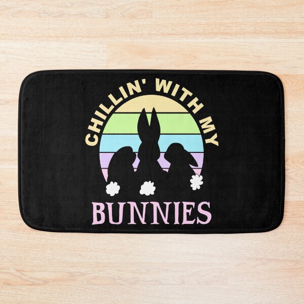 Item preview, Chillin with my Bunnies, Cute Easter Bunny Sunset  designed and sold by ACC .