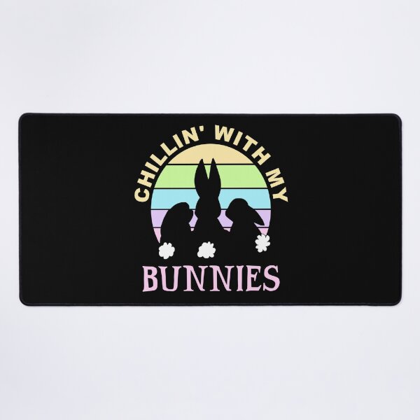 Item preview, Chillin with my Bunnies, Cute Easter Bunny Sunset designed and sold by ACC .