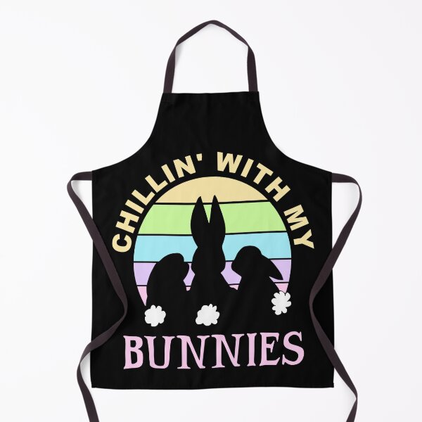 Item preview, Chillin with my Bunnies, Cute Easter Bunny Sunset designed and sold by ACC .