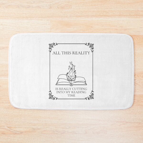 Item preview, This Reality Is Cutting My Reading Time designed and sold by BookOfE.