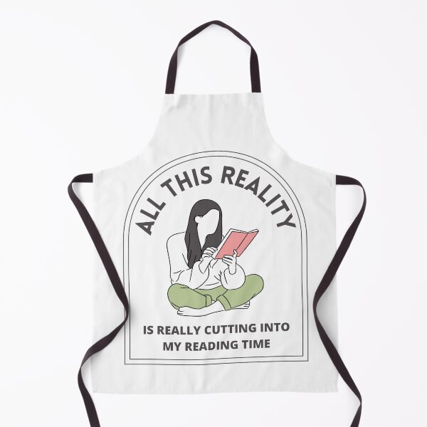 Item preview, This Reality Is Cutting My Reading Time designed and sold by BookOfE.