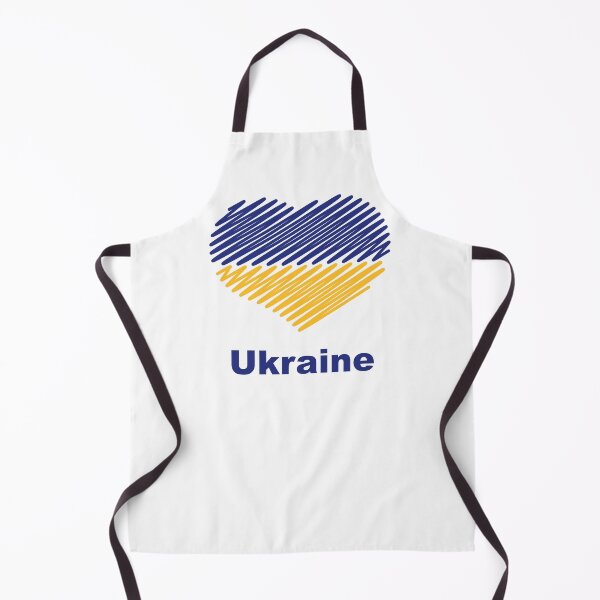 Item preview, Heart Ukraine (Flag / Blue - Yellow) designed and sold by MrFaulbaum.