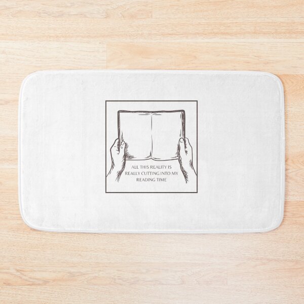 Item preview, This Reality Is Cutting My Reading Time designed and sold by BookOfE.