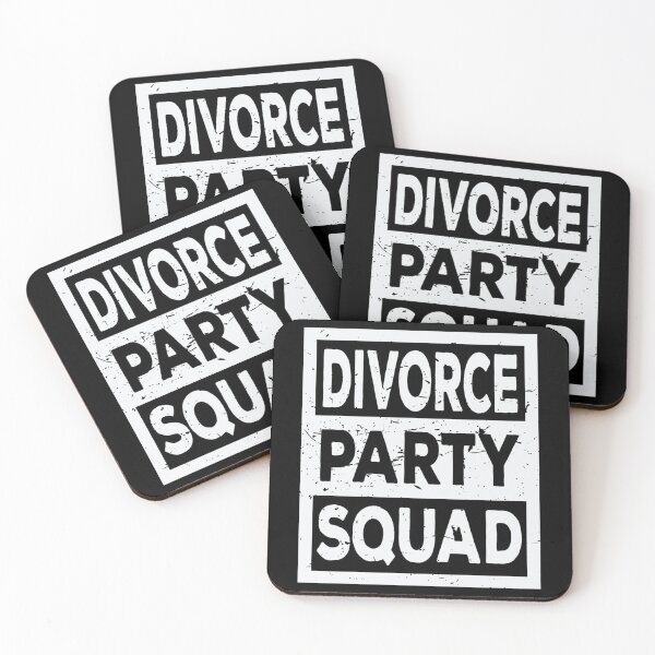 Item preview, Divorce Party Squad Funny Ex Wife and Husband Group   designed and sold by SashaJenson.