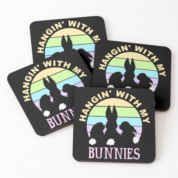 Item preview, Hangin with my Bunnies, Cute Easter Bunny Sunset  designed and sold by ACC .