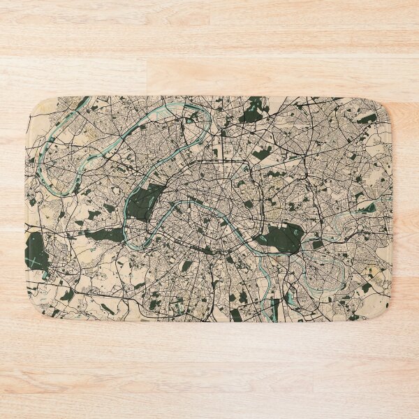 Item preview, Paris City Map of France - Vintage designed and sold by deMAP.
