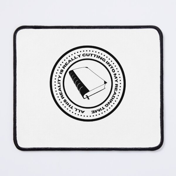 Item preview, This Reality Is Cutting My Reading Time designed and sold by BookOfE.