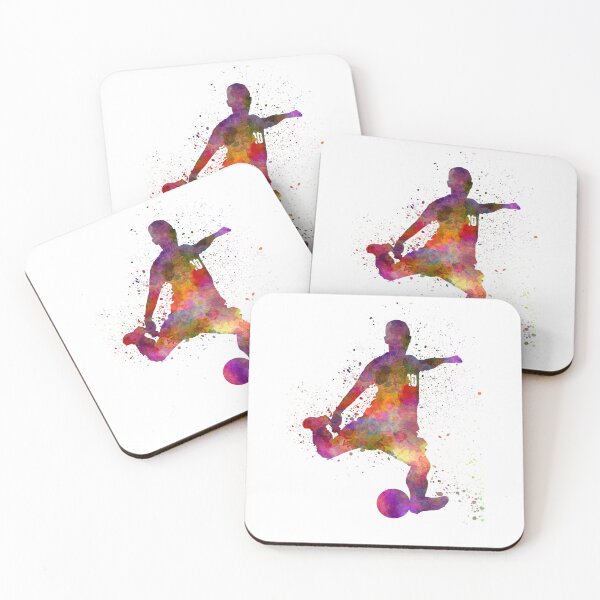 Item preview, watercolor soccer jersey design designed and sold by kiaml917282.