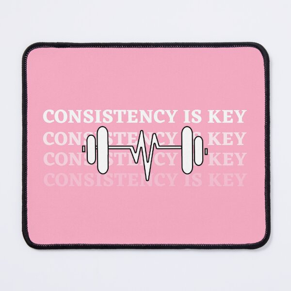 Item preview, Consistency is key dumbbells designed and sold by Talitha Marya.