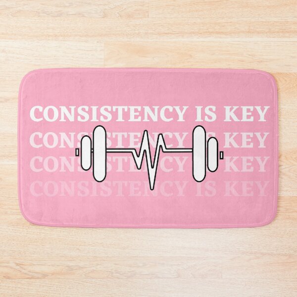 Item preview, Consistency is key dumbbells designed and sold by Talitha Marya.