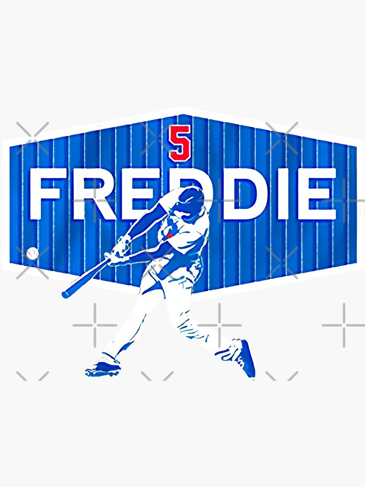 Freddie Freeman in Action Sticker for Sale by DadSports