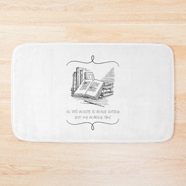 Item preview, This Reality Is Cutting My Reading Time designed and sold by BookOfE.