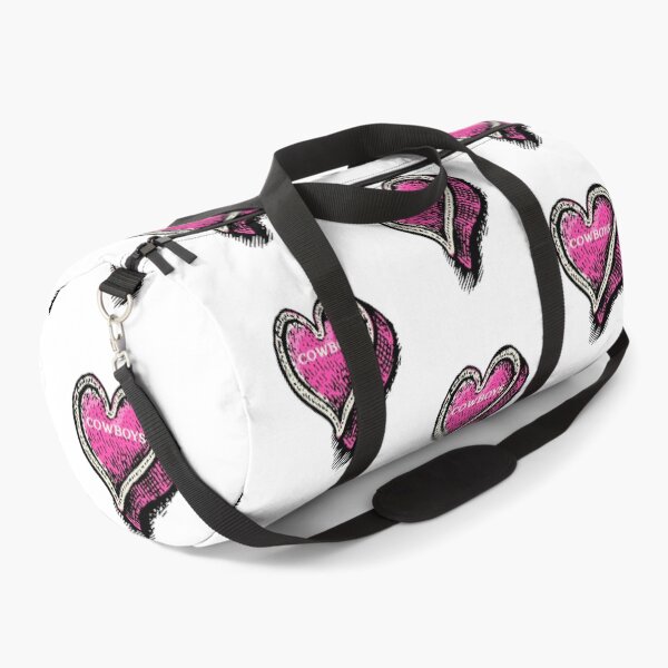 Item preview, Cowboys Candy Heart Pink Heart Valentine  designed and sold by DiscGolfTees.