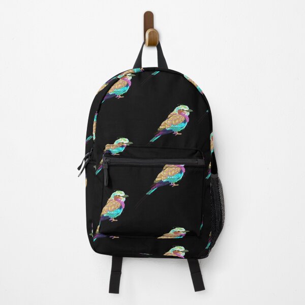 Item preview, Colorful Splash Bird Lilac Breasted Roller designed and sold by alwe-designs.