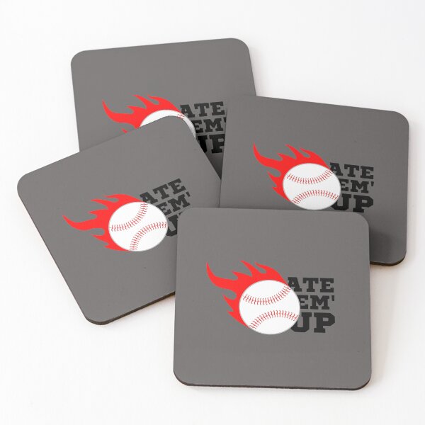 Item preview, BASEBALL FIREBALL ATE EM UP DESIGN designed and sold by LJ4EVER.