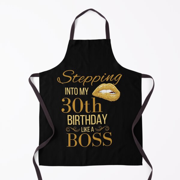 Item preview, Stepping Into My 30th Birthday Like A Boss Birthday designed and sold by Run to Creations.