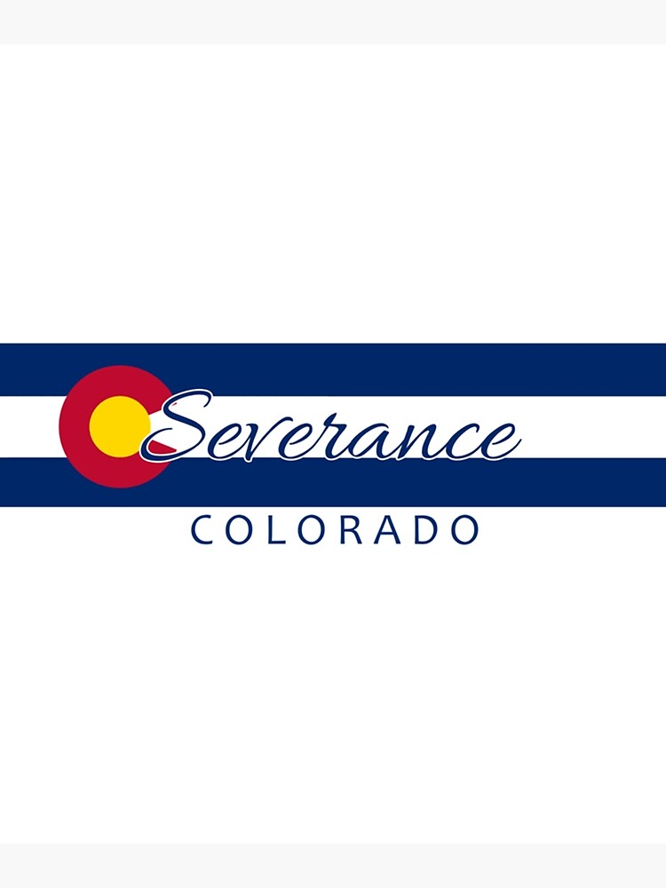 "Severance Colorado flag stripe " Poster for Sale by SashaJenson