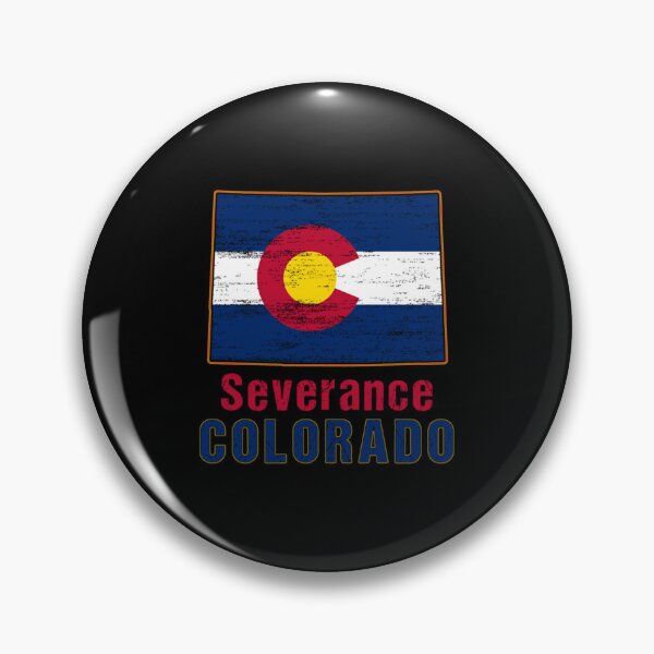 Item preview, Severance Colorado State Distressed Flag Outline   designed and sold by SashaJenson.