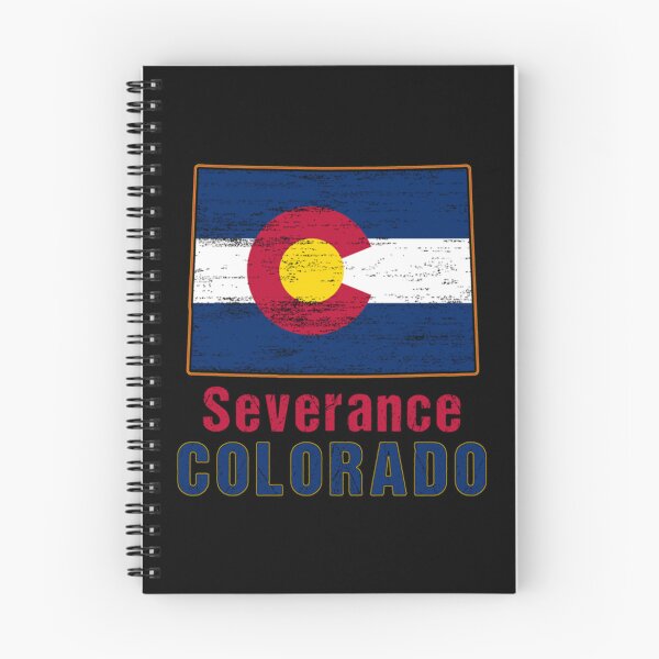 Item preview, Severance Colorado State Distressed Flag Outline   designed and sold by SashaJenson.