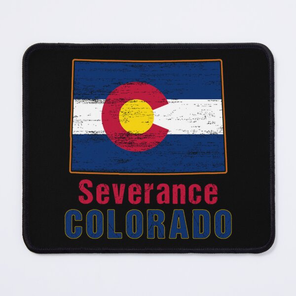 Item preview, Severance Colorado State Distressed Flag Outline   designed and sold by SashaJenson.