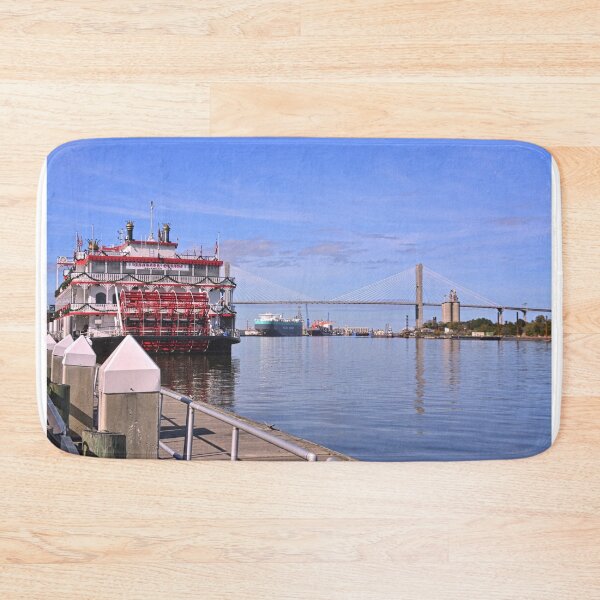 Item preview, Savannah River Boat Cruise And The Talmadge Bridge  designed and sold by LisaWootenPhoto.
