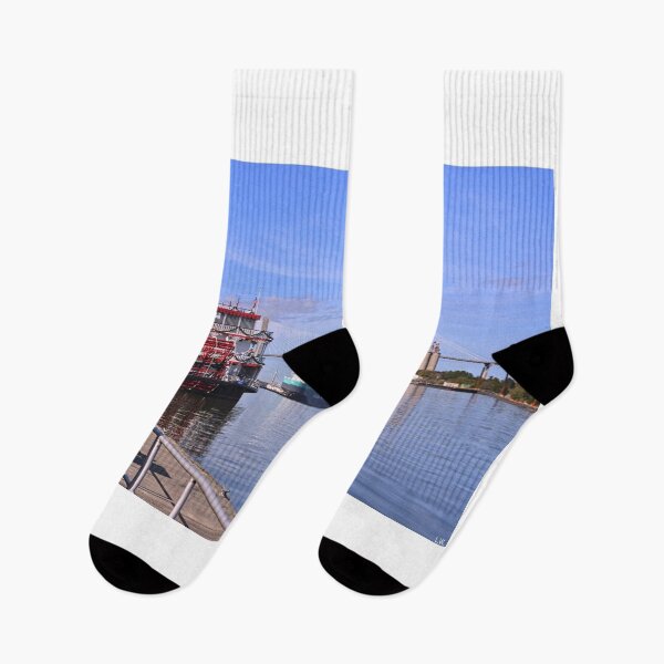 Item preview, Savannah River Boat Cruise And The Talmadge Bridge  designed and sold by LisaWootenPhoto.