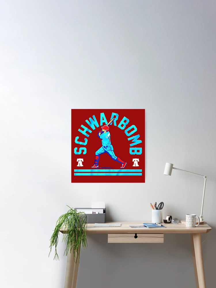 Design Kyle schwarber the schwarbarian blasts another nlcs home run home  decor poster shirt - EnvyfashionTee