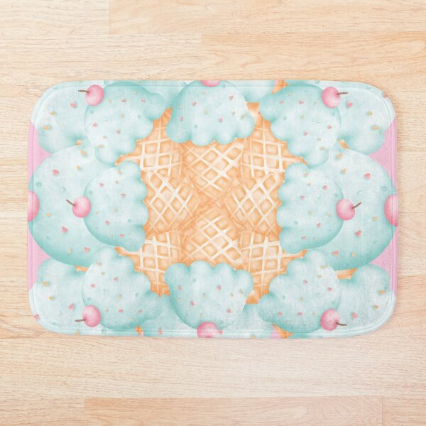 Item preview, Cutesy ice cream print designed and sold by Grey-Brunette.