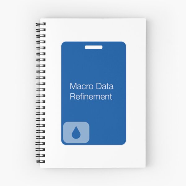 Item preview, Severance Macro Data Refinement keycard with text   designed and sold by SashaJenson.