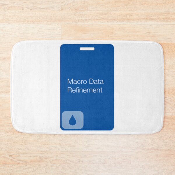 Item preview, Severance Macro Data Refinement keycard with text   designed and sold by SashaJenson.