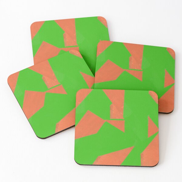 Item preview, Simply Green and Orange layered designed and sold by MaryLOwen85.