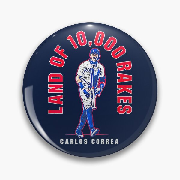 Carlos Correa #1 Button Front Houston Astros Navy Orange Jersey