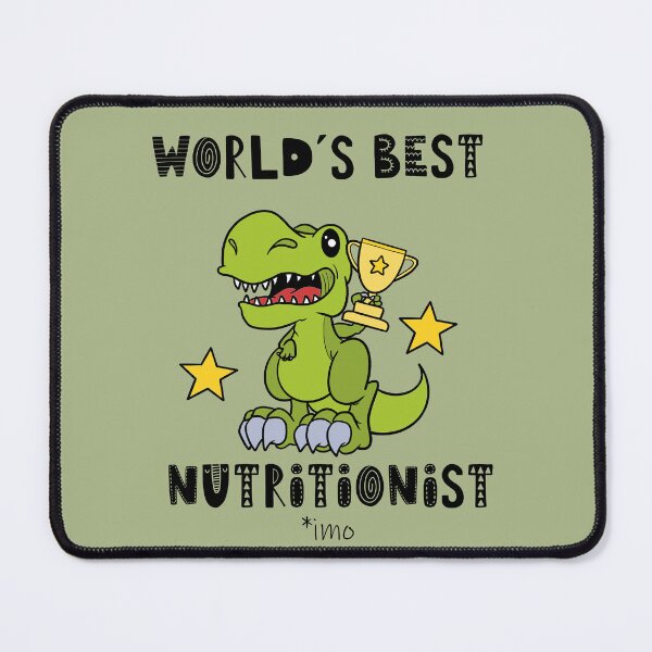 Item preview, Funny Nutritionist, Worlds Best Nutritionist, Humor, Dinosaur, T Rex, Tyrannosaurus, Animal, World Greatest, Dino designed and sold by iHeartDinosaurs.