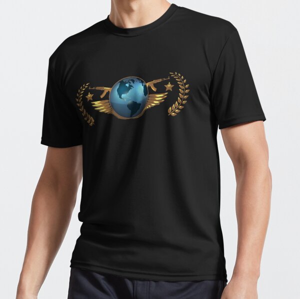 CS GO GLOBAL ELITE Active T-Shirt for Sale by Blueskyala