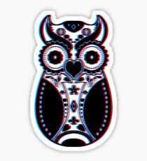 Stereoscopic Sugar Bird Sticker