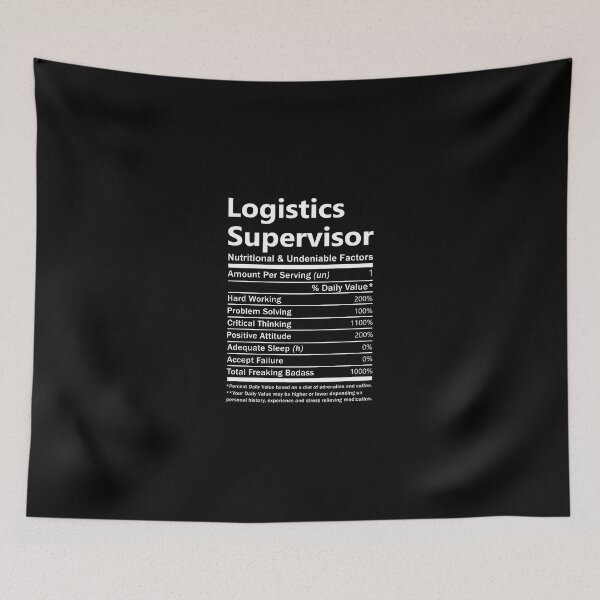 Item preview, Logistics Supervisor T Shirt - Nutritional And Undeniable Factors Gift Item Tee designed and sold by miraschroe.
