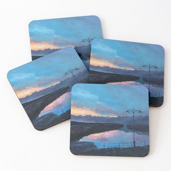 Item preview, 'Crail Harbour, Fife, Evening' designed and sold by Stephen Howard  Harrison.