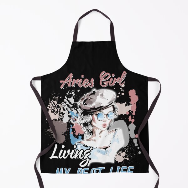 Item preview, Aries Girl Living My Best Life designed and sold by hoangtrongkhiem.