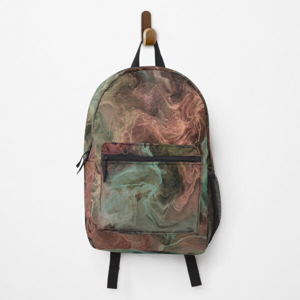 Item preview, Dark Matter Marble - Coral and Teal designed and sold by Allison Stockslager.