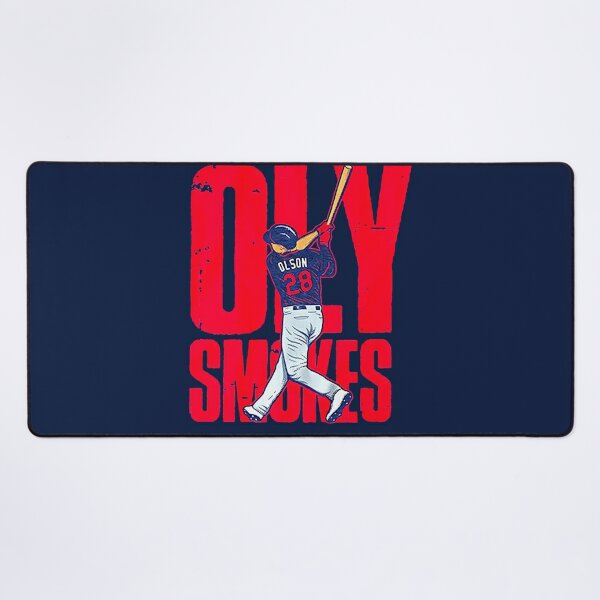 Matt Olson: Oly Smokes Atlanta, Women's V-Neck T-Shirt / Small - MLB - Sports Fan Gear | breakingt