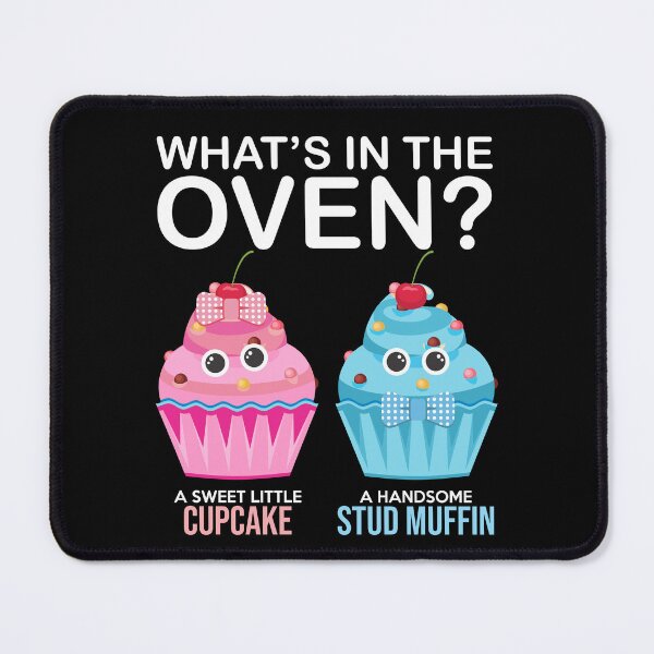Item preview, Funny What's In The Oven Gender Reveal Muffin Cupcake designed and sold by tedholz.