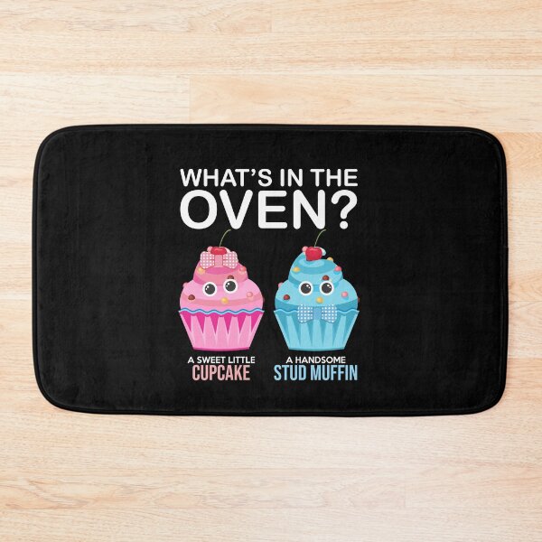 Item preview, Funny What's In The Oven Gender Reveal Muffin Cupcake designed and sold by tedholz.