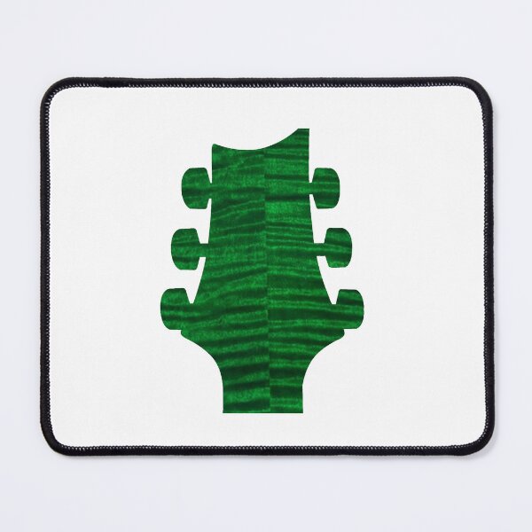 Item preview, Emerald Green Guitar Headstock designed and sold by Very Graphic Designs.